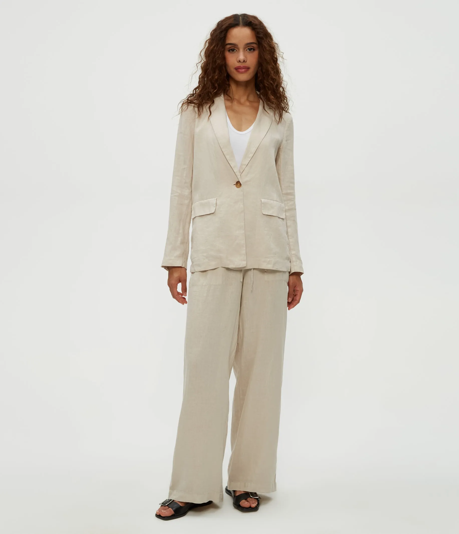 Lottie Linen Blazer